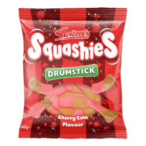 Swizzels Drumstick Squashies Cherry Cola 140g 12ct
